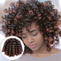 Jamaïcain Bounce Crochet Hair Wand Curl Cheveux Synthétiques